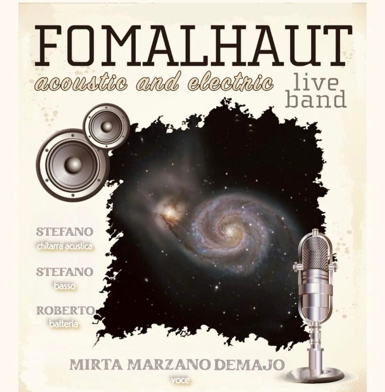 Pop con i Fomalhaut trio di Mirta Marzano de Maio