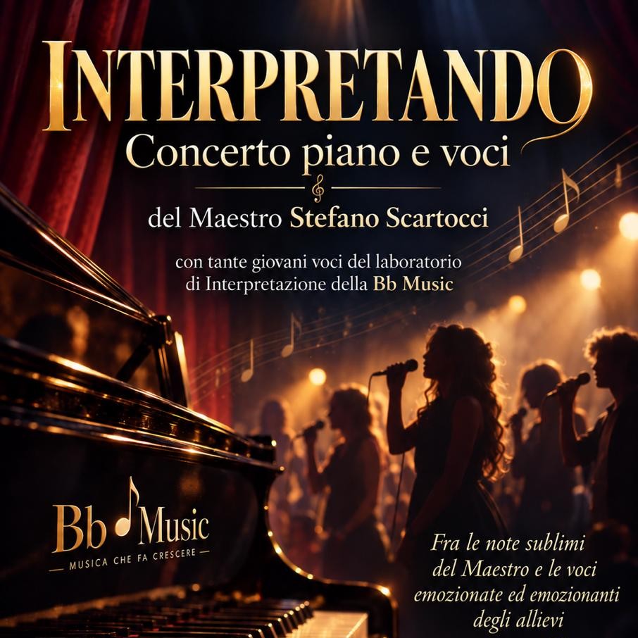 Valentina Ciccaglioni e il Maestro Scartocci presentano “Interpretando”  Piano e Voce